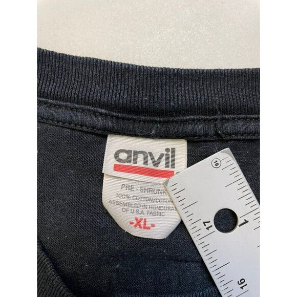 VINTAGE Ask A Ninja Dot Com Graphic T-shirt Men XL Black Short Sleeve - Picture 7 of 8